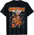 Funny Flying Tung Tung Sahur Christmas in July Summer Meme T-Shirt