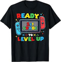 Ready to Level Up Gamer First Grade Boys Back to School T-Shirt