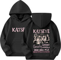 Katseye Hoodie Katseye Merch Graphic Sweatshirts Unisex Long Sleeve Hoodies