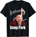 Funny Song Pork Music Note John Pork Dih Meme T-Shirt