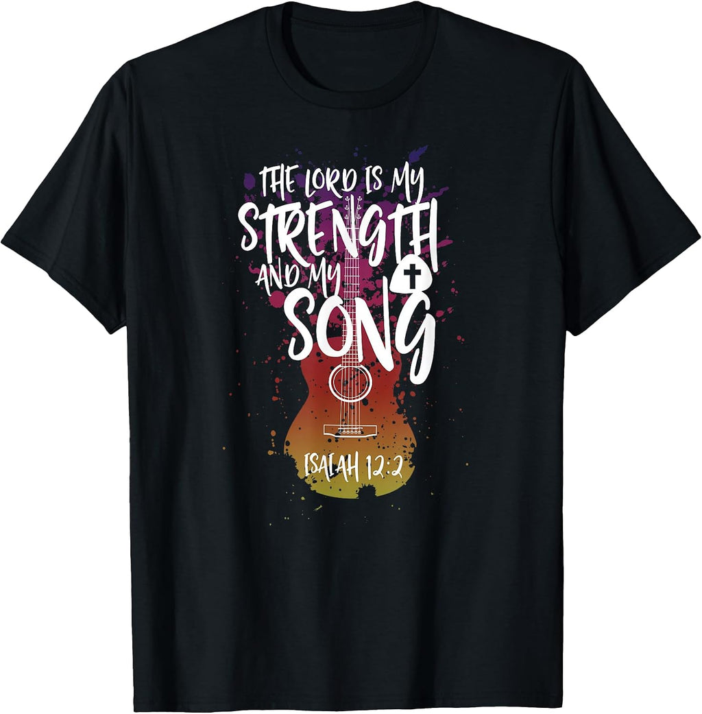 Christian Music Guitar Church Band Love God T-Shirt