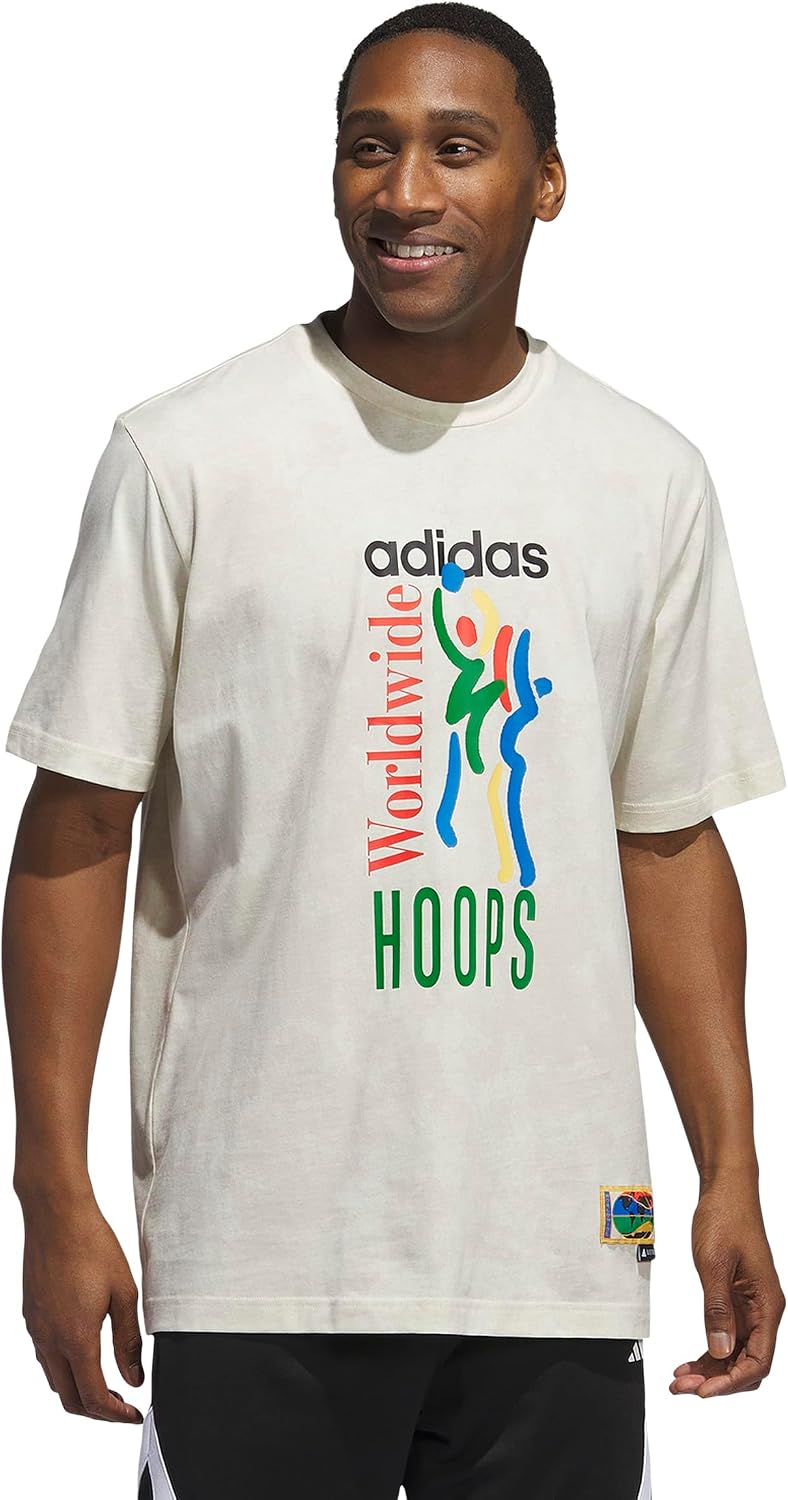 Men's Worldwide Hoops All Over Print Basketball T-Shirt