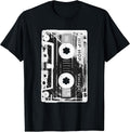 Vintage Cassette Tape Hip Hop Music 80s 90s Retro Distressed T-Shirt