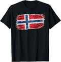 Football Soccer - Norway Flag World Cup Fan T-Shirt