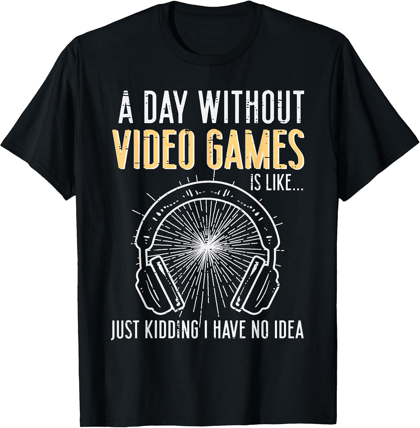 Gamer Day Without Video Games Gaming Boys Kid Men Teen Youth T-Shirt