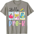 Hello Preschool Teacher Student First Day Back to School T-Shirt