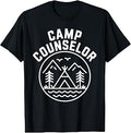 Funny Camp Counselor Art for Men Women Camp Counselor T-Shirt