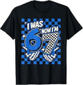 I was 6 Now Im 7 Shirt Birthday 67 7 7th Birthday Shirt Boy T-Shirt