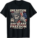 Jesus Patriot 250 Years of Freedom 1776-2026 July 4th T-Shirt