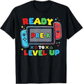 Ready to Level Up Gamer Pre-k Teacher Boys Back to School T-Shirt