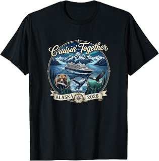 Alaska Cruise Matching Family Vacation Cruise Trip Gift T-Shirt
