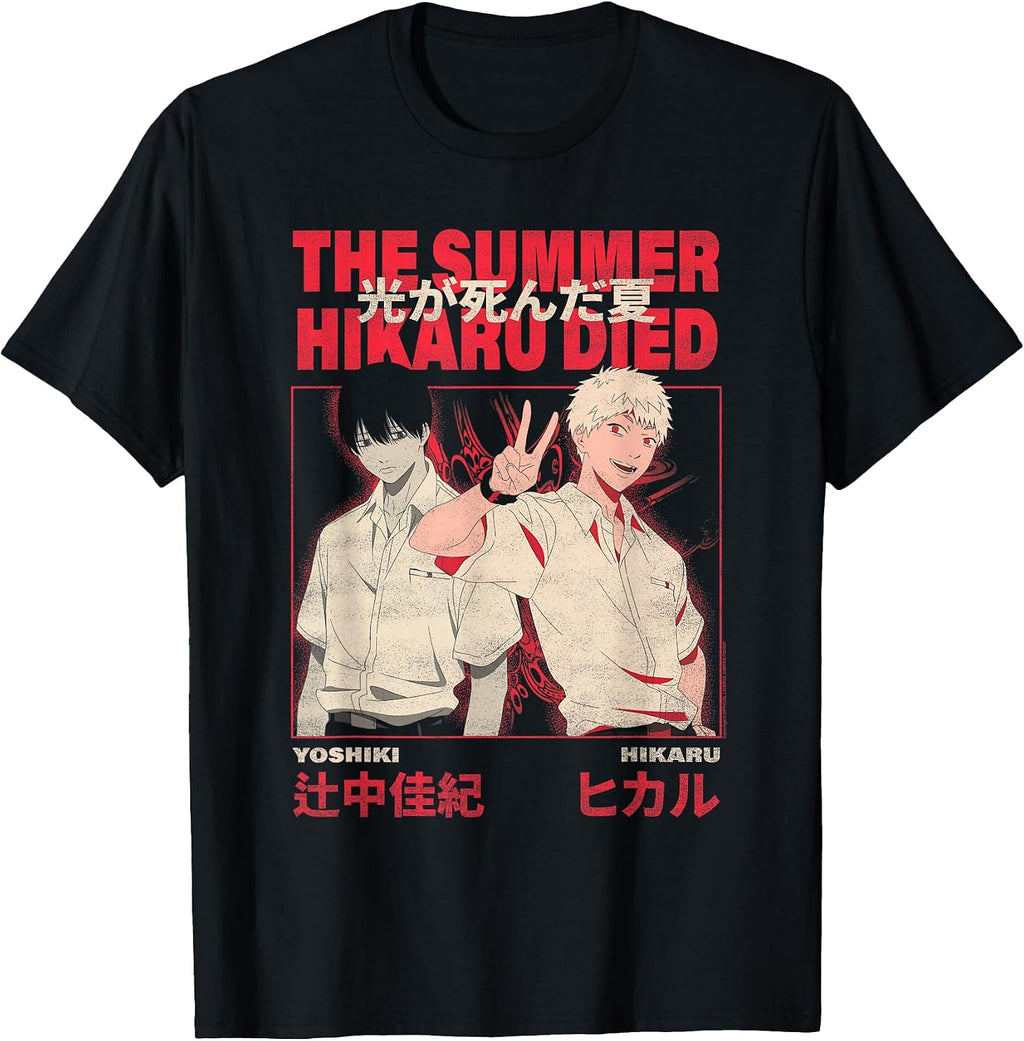 Yoshiki and Hikaru Kanji Anime T-Shirt