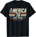 Retro America 250th Anniversary 1776 2026 Patriotic USA T-Shirt