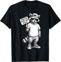 Funny Raccoon Transfer Day IVF Dad IUI Infertility Support T-Shirt