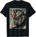 Vintage Mecha Robot Japanese Anime Style Retro T-Shirt