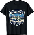 Custer State Park South Dakota Bison Wildlife Nature Scenic T-Shirt