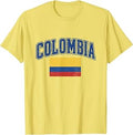 Colombia Colombian Flag Bandera Colombiana Men Women Kids T-Shirt