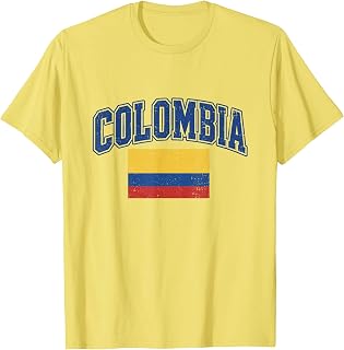 Colombia Colombian Flag Bandera Colombiana Men Women Kids T-Shirt