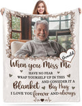 Custom Memorial Blanket with Photos for Loss of Loved One, in Loving Memory of Sympathy Gifts,Personalized Bereavement Remembrance Grieving Gifts,Flannel Throw Blanket with Pictures (Cream)