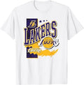 NBA Official Los Angeles Lakers Barred Player T-Shirt