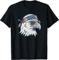 Funny USA Eagle Graphic Patriotic Eagle Humor USA Eagle T-Shirt