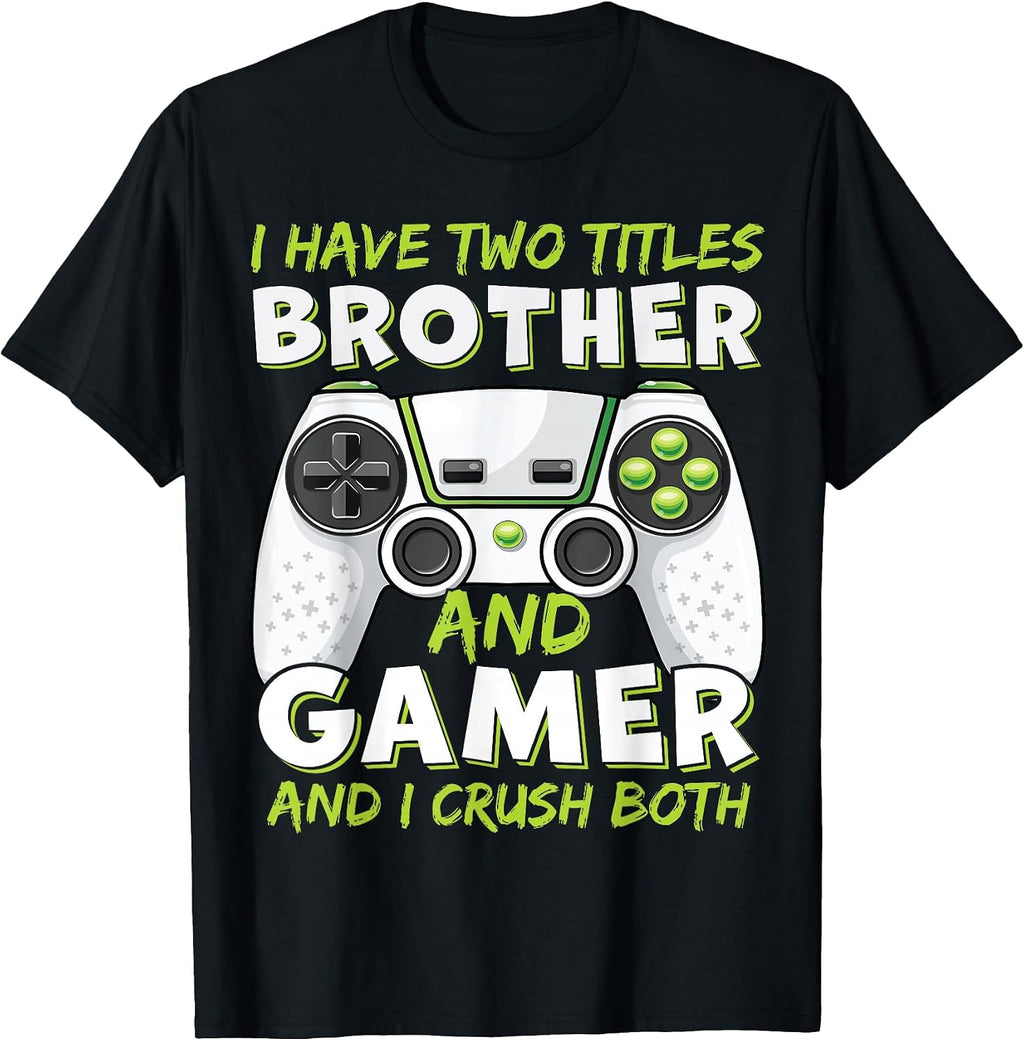 Funny Gaming Boys Girls Men Gamer Video Game T-Shirt Small