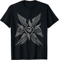 Seraphim Bible Accurate Angel Seeing Eye Esoteric Aesthetic T-Shirt