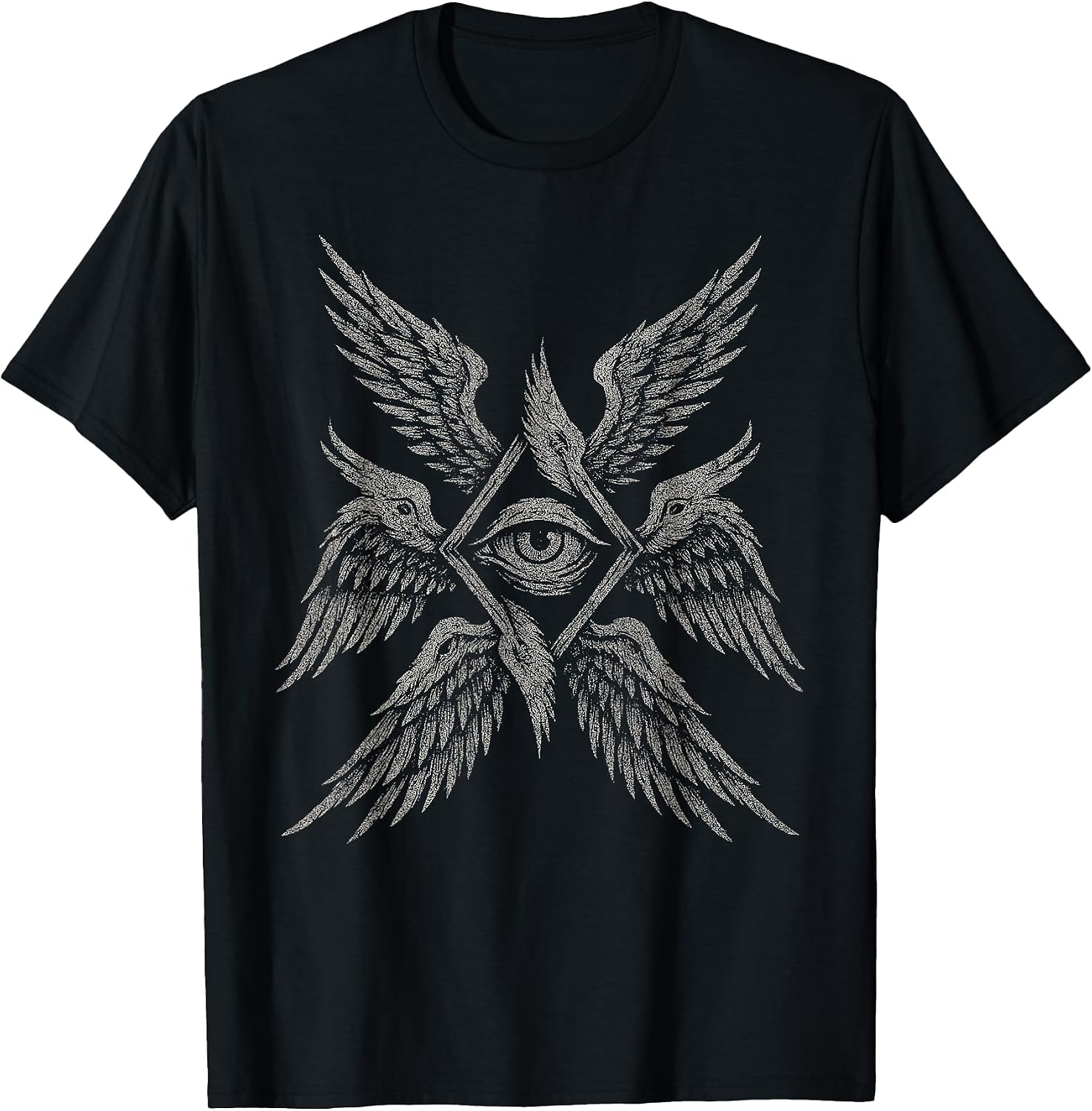 Seraphim Bible Accurate Angel Seeing Eye Esoteric Aesthetic T-Shirt