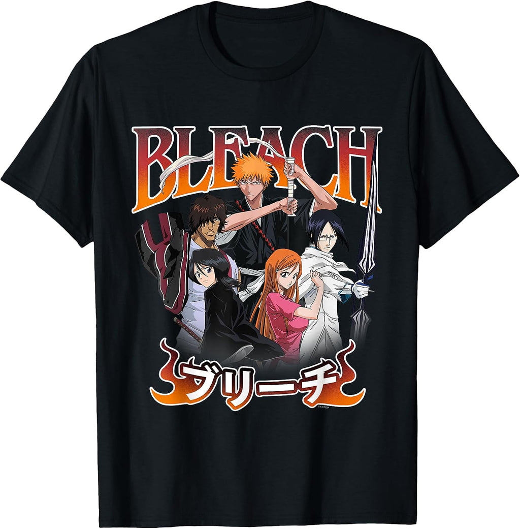 Team Ichigo and Ombre Logo Anime T-Shirt