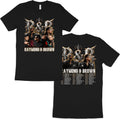 Retro R&B Graphic Tee - Distressed Concert Shirt for Men & Women - Premium Thick Cotton Streetwear Aesthetic Classic T-Shirt