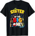Sister of The Big One Fishing Birthday Boy Family T-Shirt