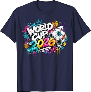 Soccer - World Cup WM 2026 Graffiti T-Shirt