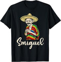 Smiguel Mexican Sombrero Funny Mexican Culture Mashup T-Shirt