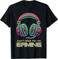 Cant Hear You Im Gaming Headphones Gamer Boys Kids Men Youth T-Shirt