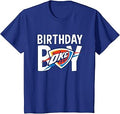 NBA Birthday Boy OKC Thunder Retro Bold Logo T-Shirt
