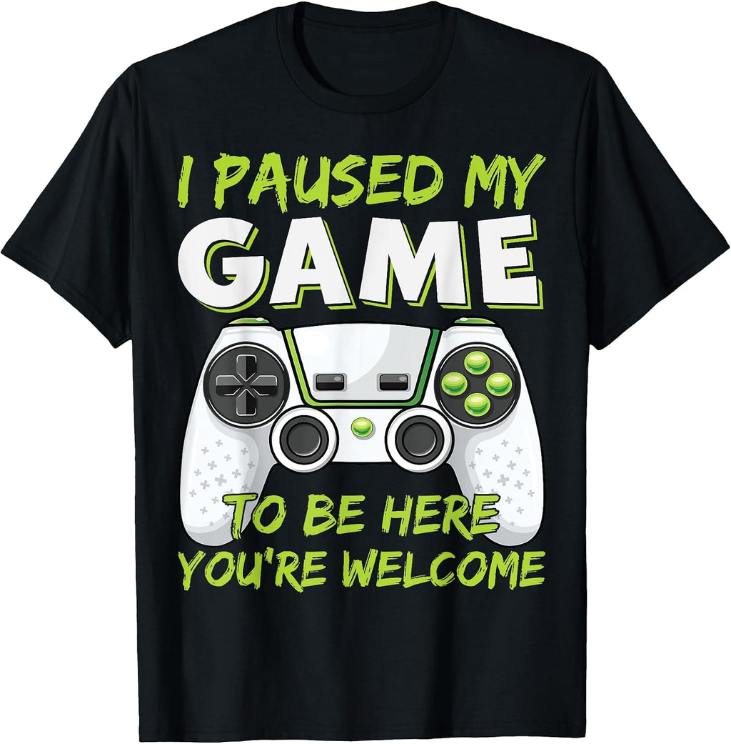 Funny Gaming Boys Girls Men Gamer Video Game T-Shirt