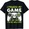 Funny Gaming Boys Girls Men Gamer Video Game T-Shirt