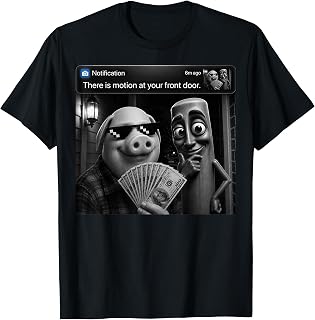 Tung Tung Tung Sahur John Pork Meme Brainrot for Kids T-Shirt