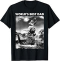 World's Best Dad Dadzilla Monsters Fathers Day Men Gift Tee T-Shirt