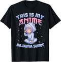 Cute PJ Anime PJs Anime Merch Girls This is My Anime Pajama T-Shirt