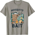 Mosquito Bait Funny Camping Crew Campfire Camper Adults Kids T-Shirt