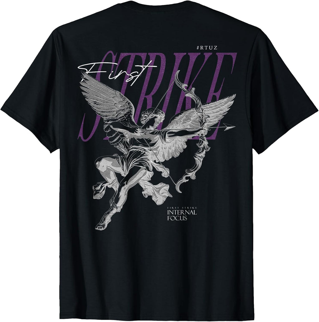 Back Print Y2K Aesthetic Streetwear Fashion Women Men Angel T-Shirt