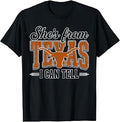 Can Tell She's from Texas Retro Country T-Shirt