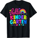 Hello Kindergarten for Boys Girls Teacher Back to School T-Shirt