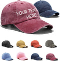 Custom Embroidered Baseball Hat Your Own Text Personalized Dad Hats