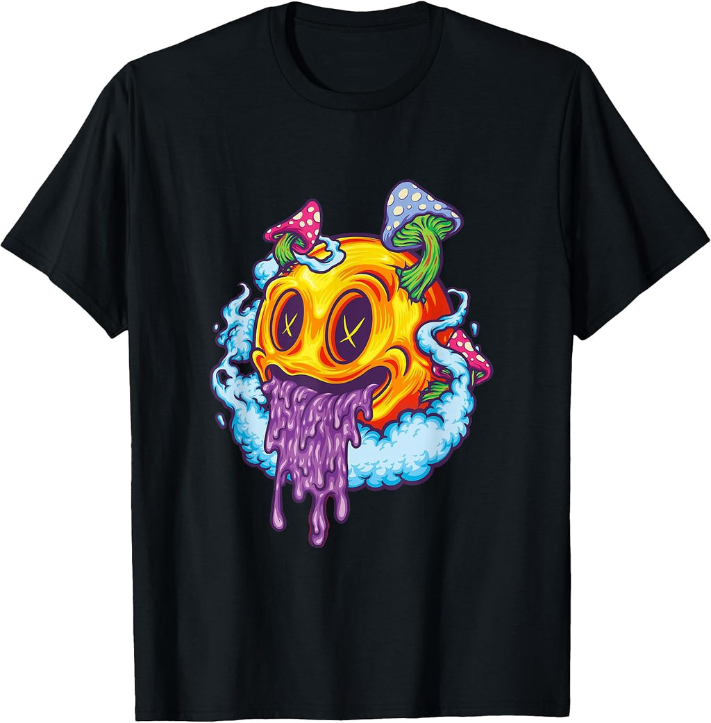 Goblincore Aesthetic Grunge Fungi Mushroom Skull