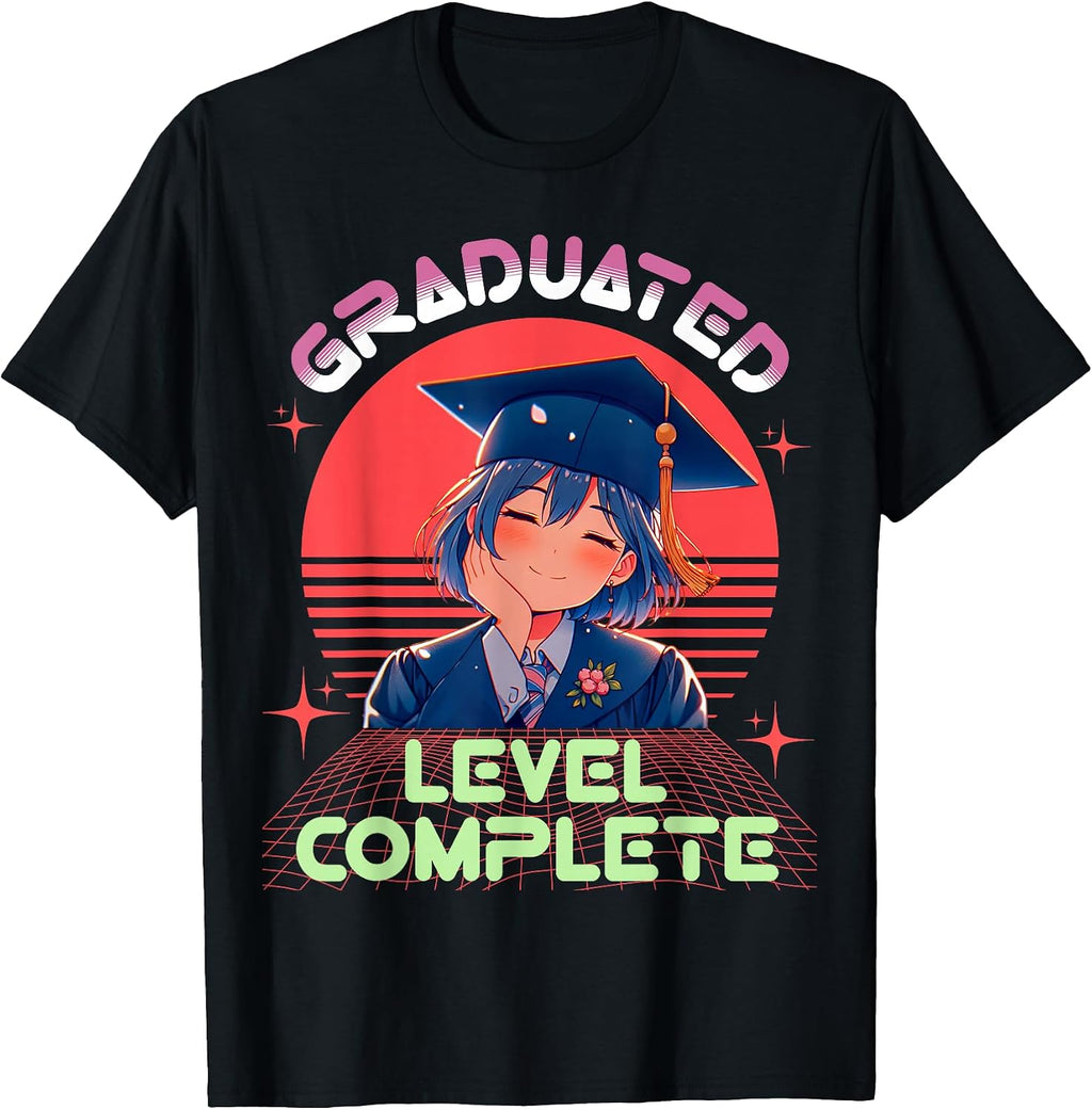 Graduation shirts 2026 anime lover high school college T-Shirt