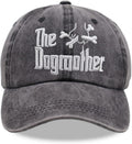 The Dog Mother Hat - Lover Gifts for Women, Mother's Day Adjustable Distressed Best Mom Baseball Cap Denim