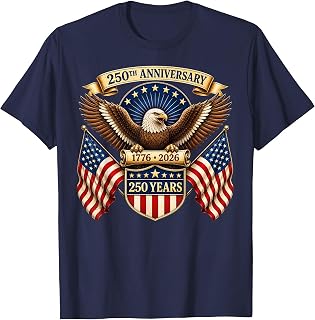 250 Anniversary USA Shirt Men Women 250th Anniversary USA T-Shirt