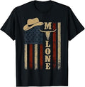 Vintage Malone Name Style Classic Gifts Kid Boy Girl Teens T-Shirt